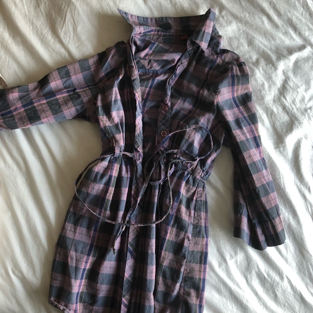 Quarter sleeve blouse
